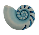 Nautilus Seashell 3D Bulk Buttons - 6