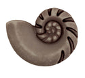 Nautilus Seashell 3D Bulk Buttons - 1