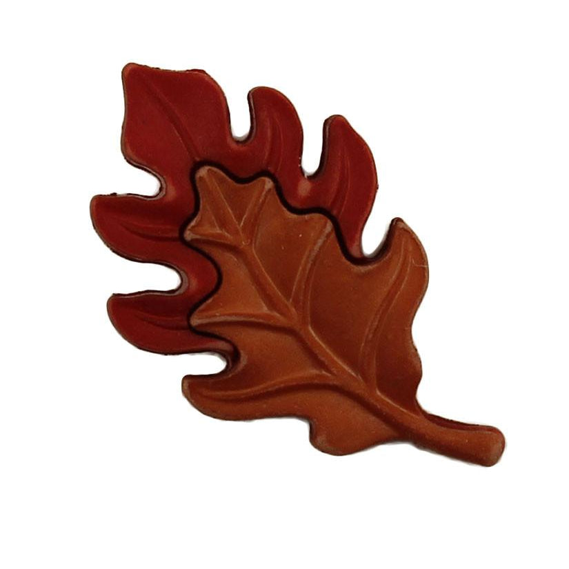 Oak Leaf Button - Buttons Galore and More