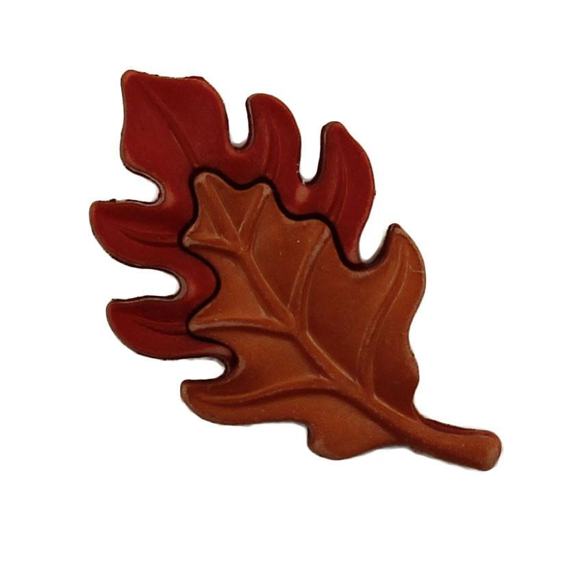 Oak Leaf Button - Buttons Galore and More