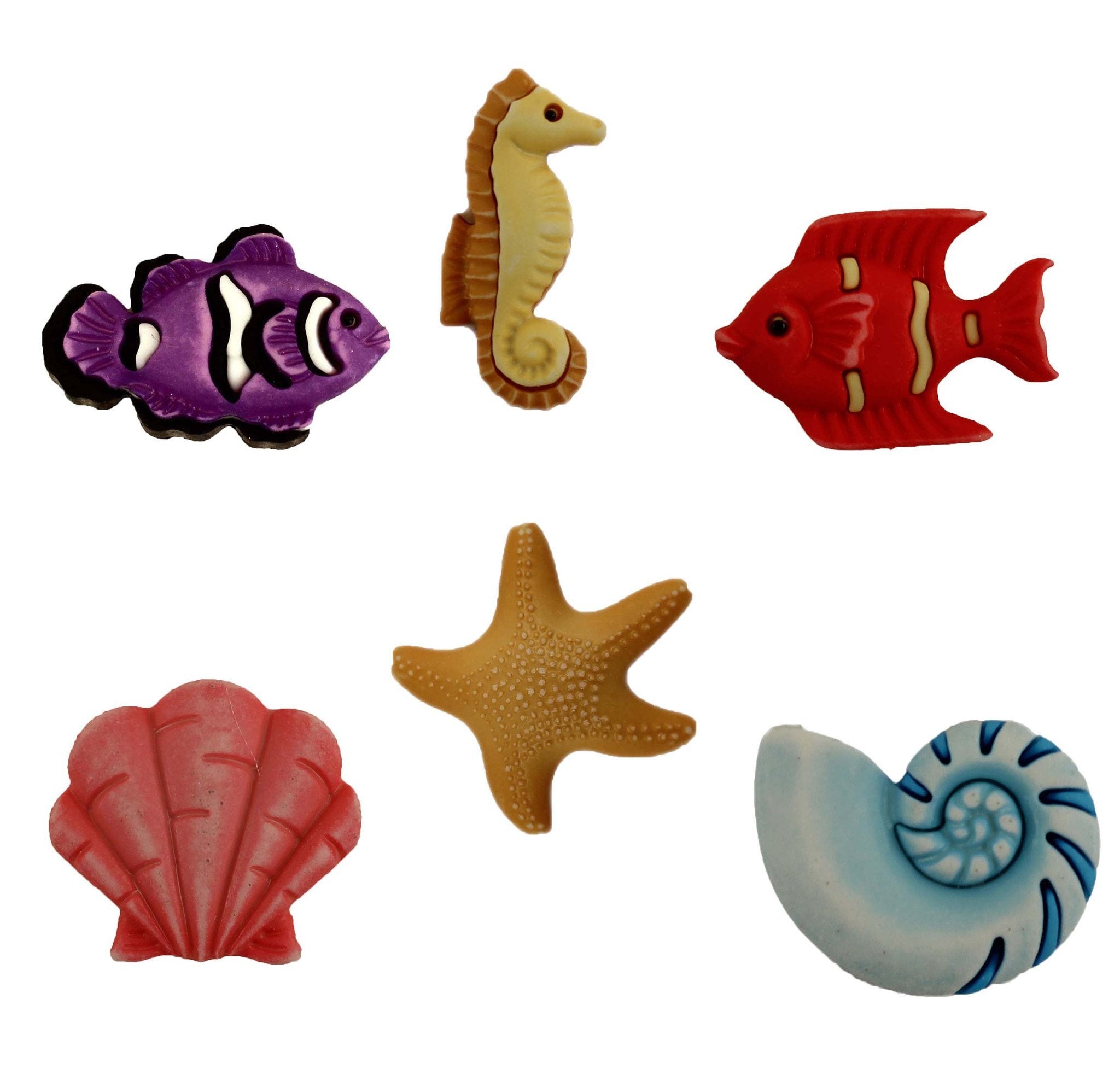 Ocean Wonders-FN111 - Buttons Galore and More