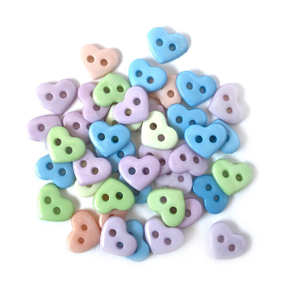 Pastel Hearts-1828 - Buttons Galore and More