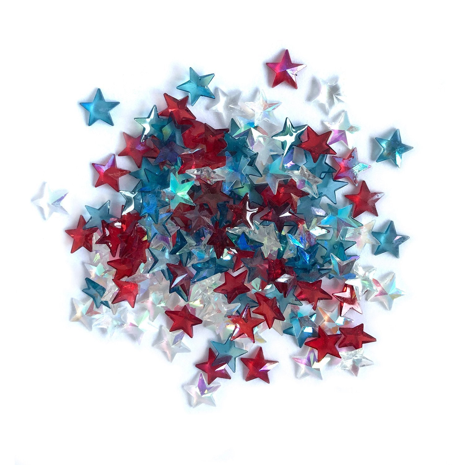 Patriotic Stars-SPK120 - Buttons Galore and More