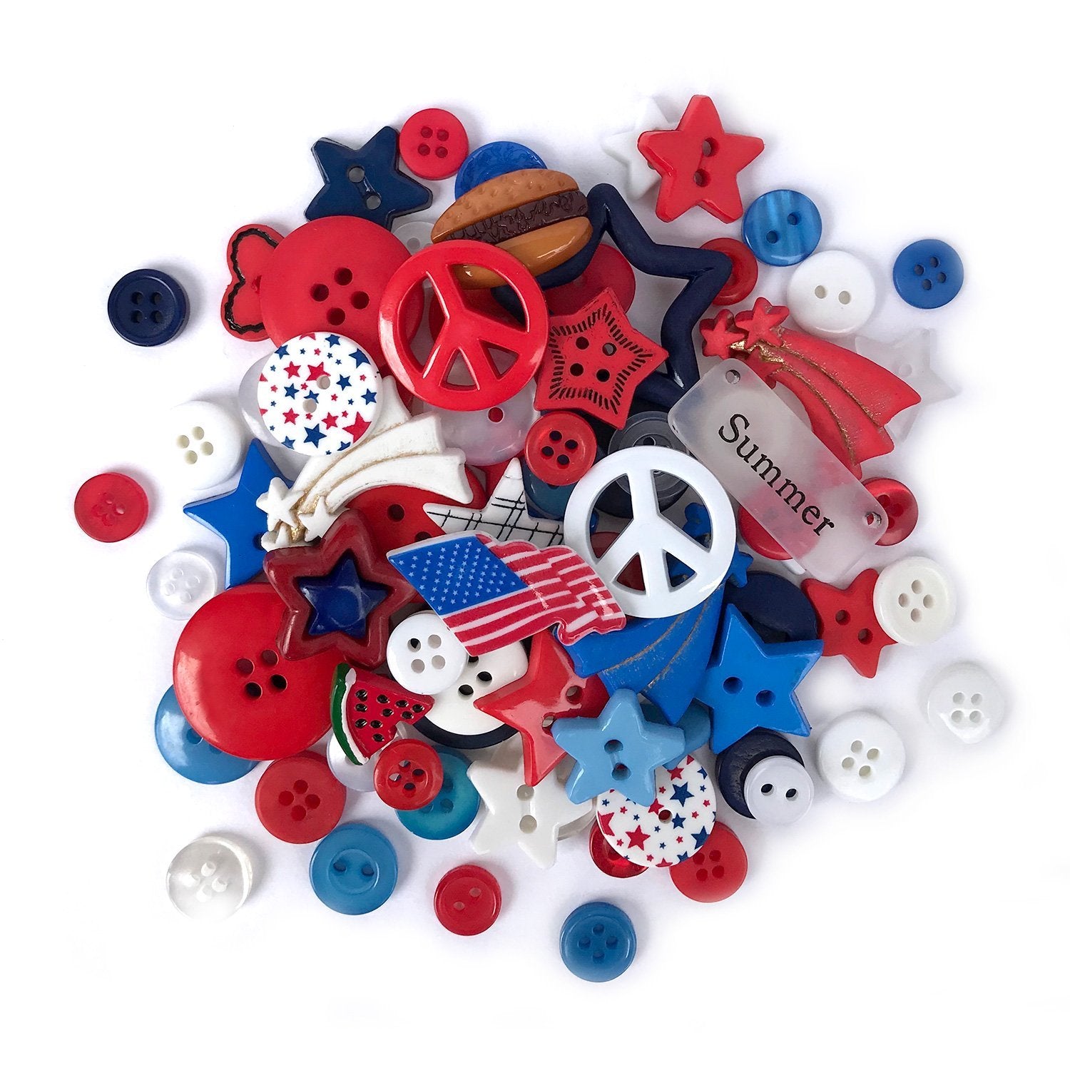 12 Pack: Craft Cover Button Kit by Loops & Threads®