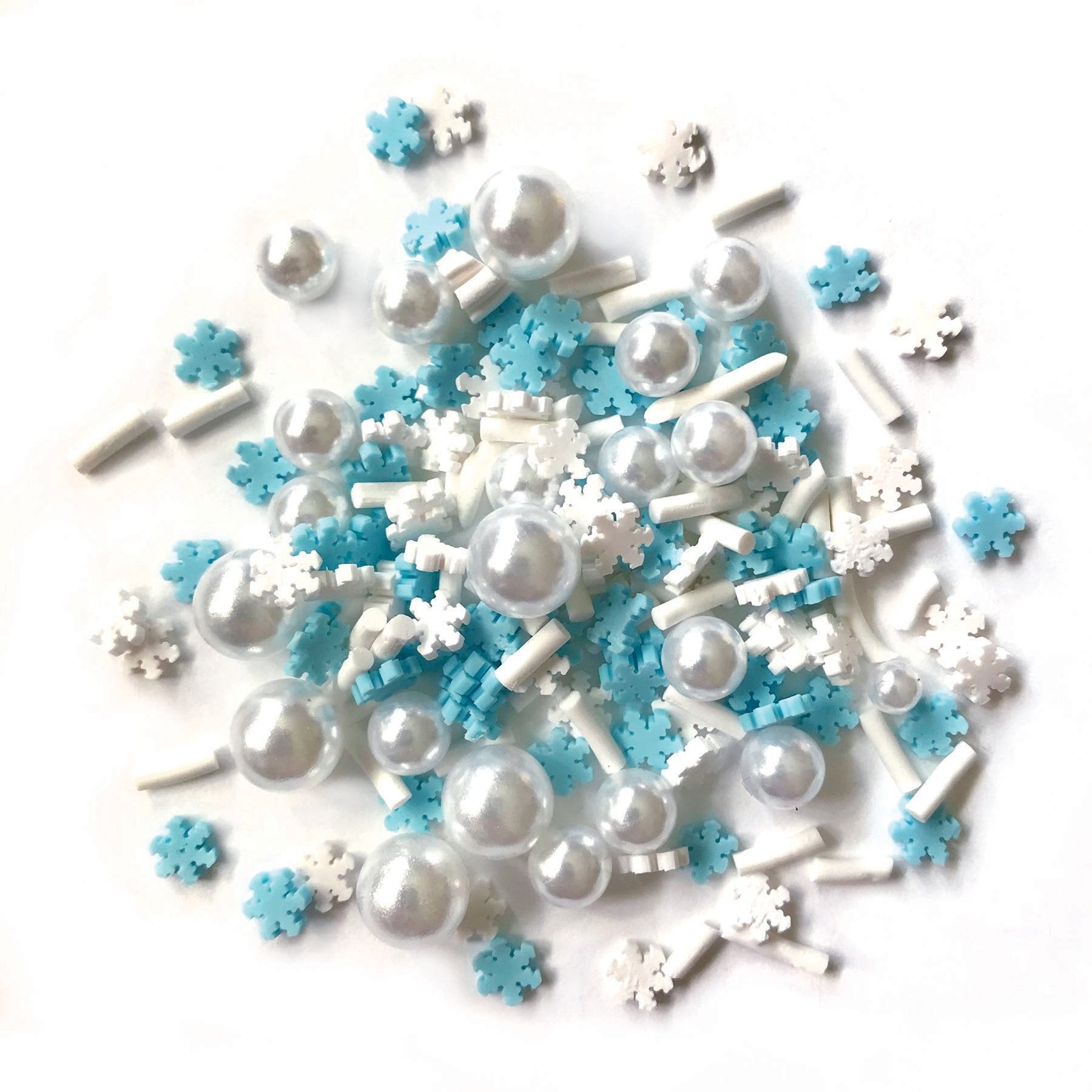 Pearly Snowflakes - Buttons Galore and More