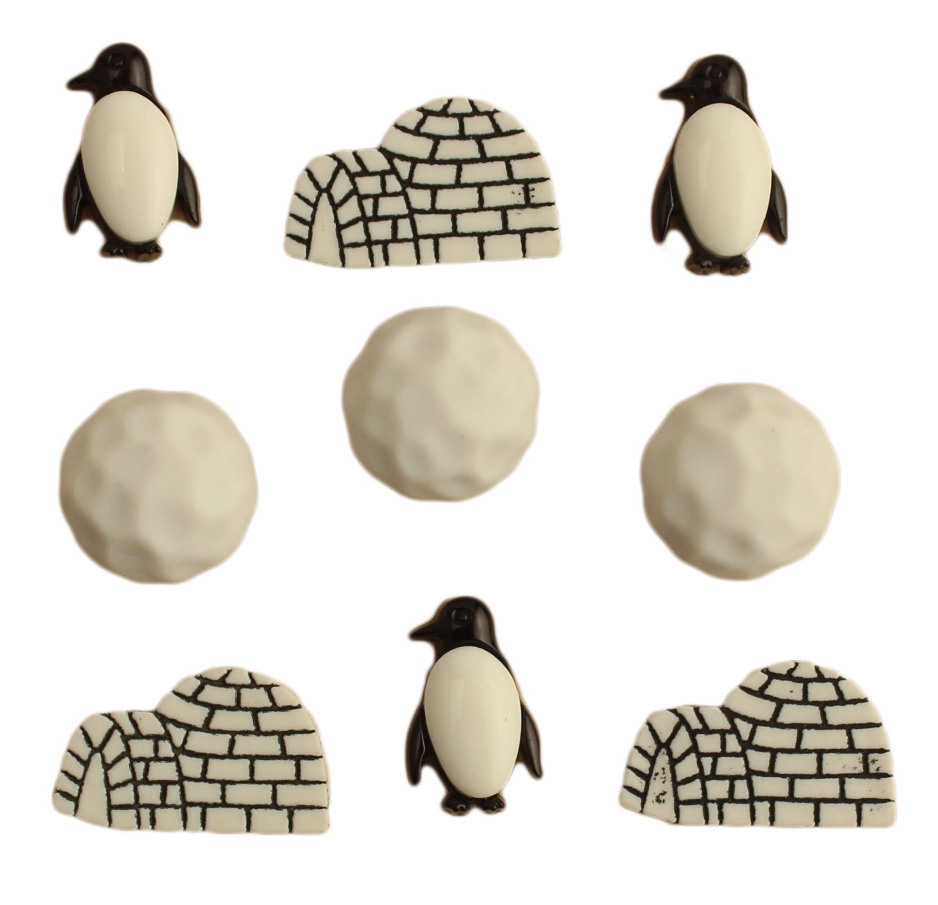 Penguins-4270 - Buttons Galore and More