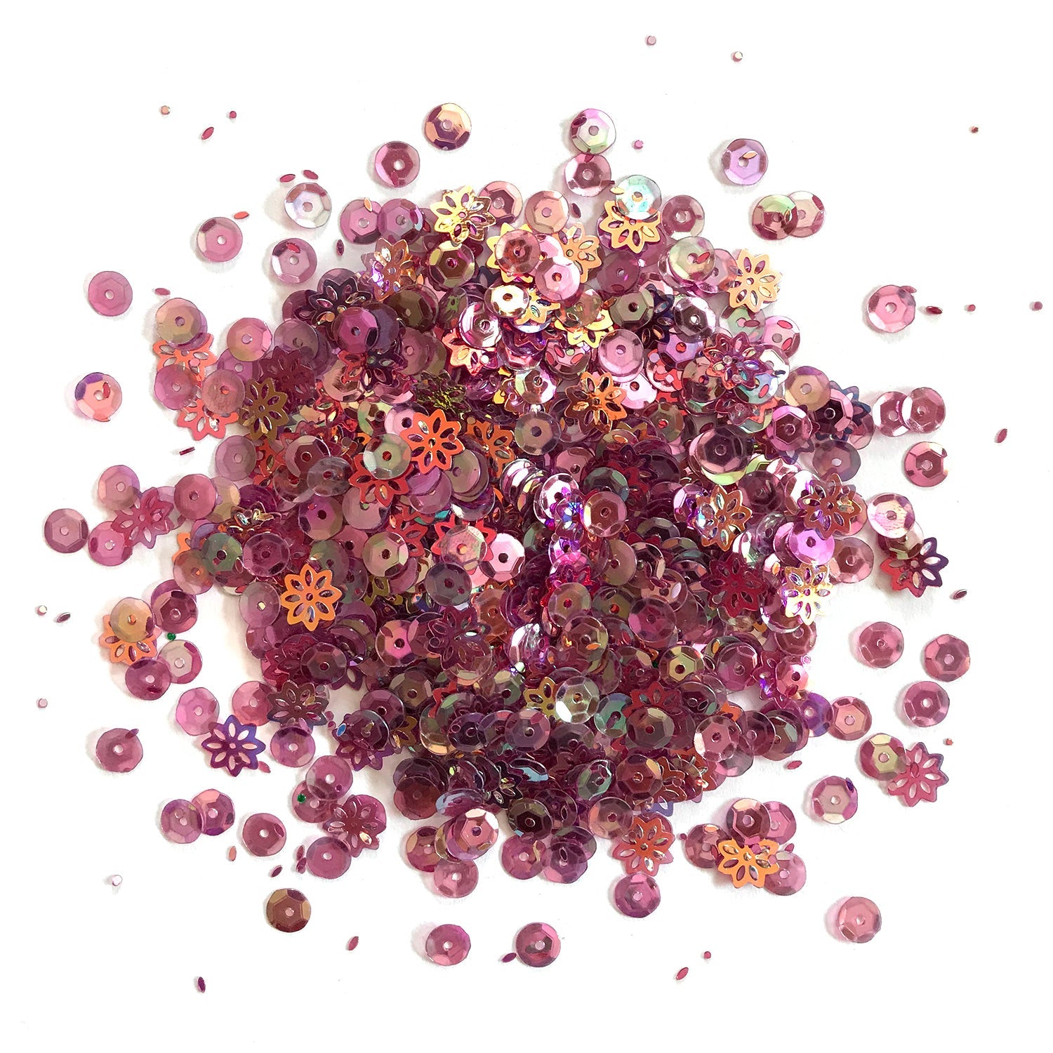 Plum Sequins - Buttons Galore and More