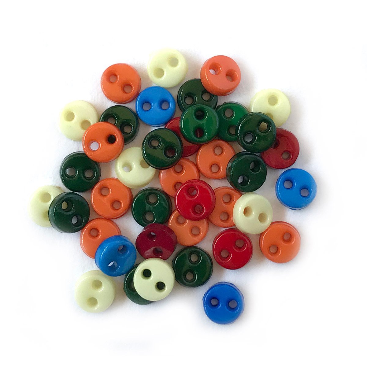 Three Small Buttons Tiny Buttons for Crafts & Sewing | Micro & Doll Buttons | Buttons ...