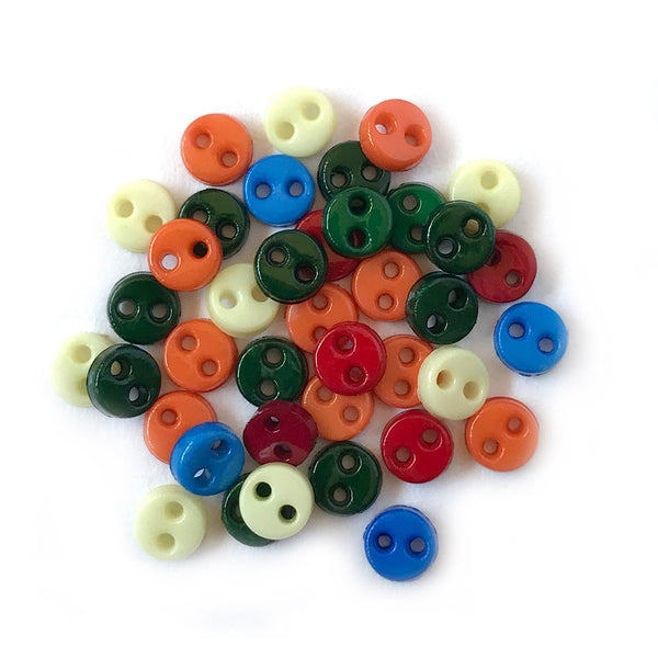 Buttons Galore Tiny Sewing Buttons - Primary Micro | Buttons Galore and ...