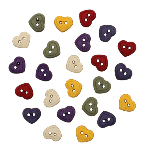 Quilt Hearts-4129 - Buttons Galore and More