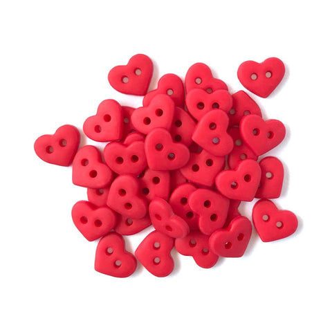 Red Hearts-1826 - Buttons Galore and More