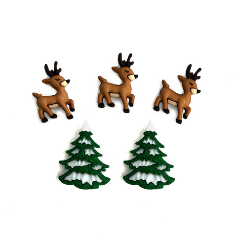 Reindeer Fun - 4811 - Buttons Galore and More