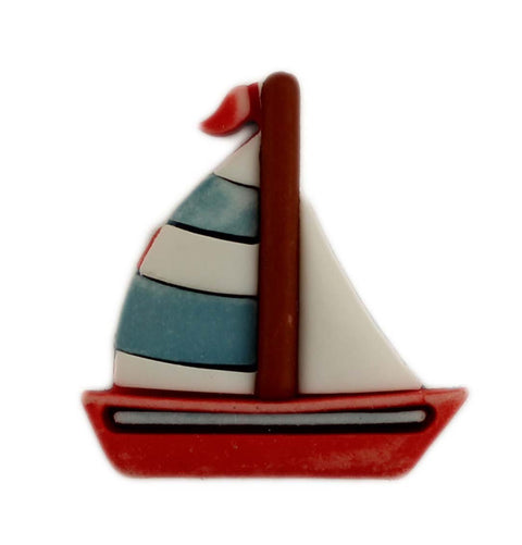 Sail Boat - B1086 - Buttons Galore and More