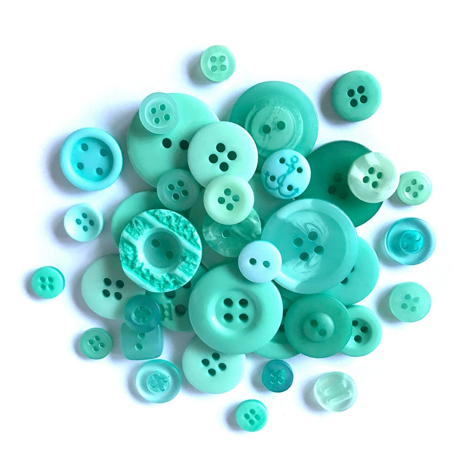 Seafoam Green - BCB157 - Buttons Galore and More