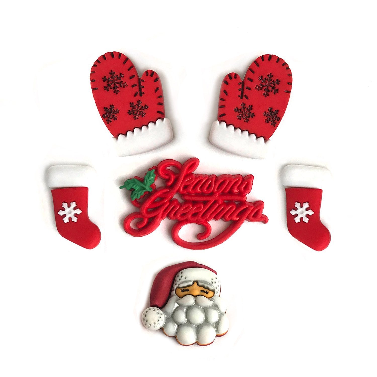 Season's Greetings - 4809 - Buttons Galore and More