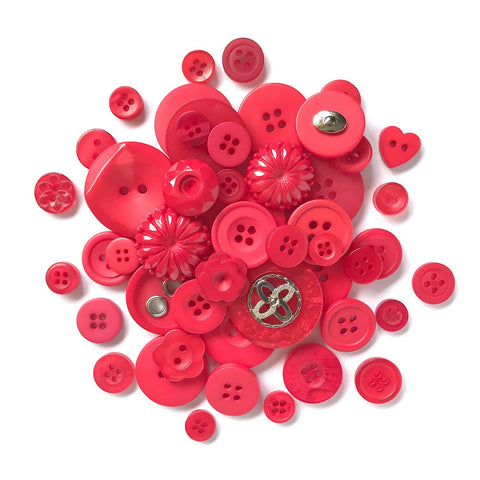 Shades of Red - HAB104 - Buttons Galore and More