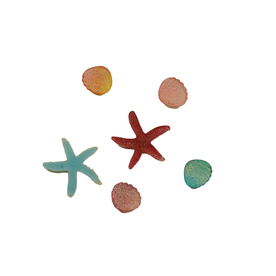 Shiny Shells - Buttons Galore and More
