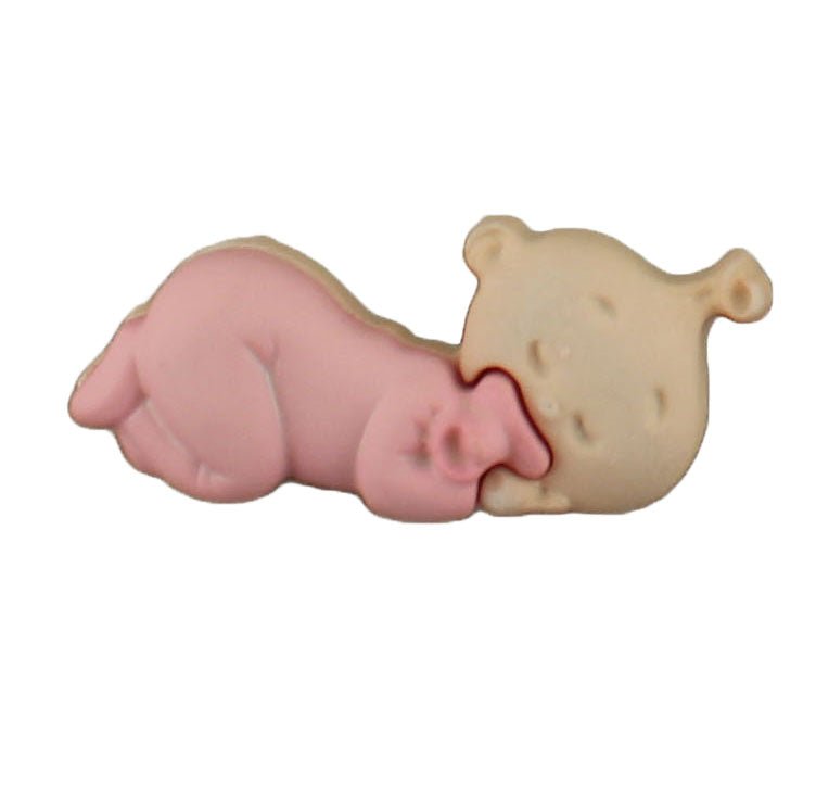 Sleeping Baby - Buttons Galore and More