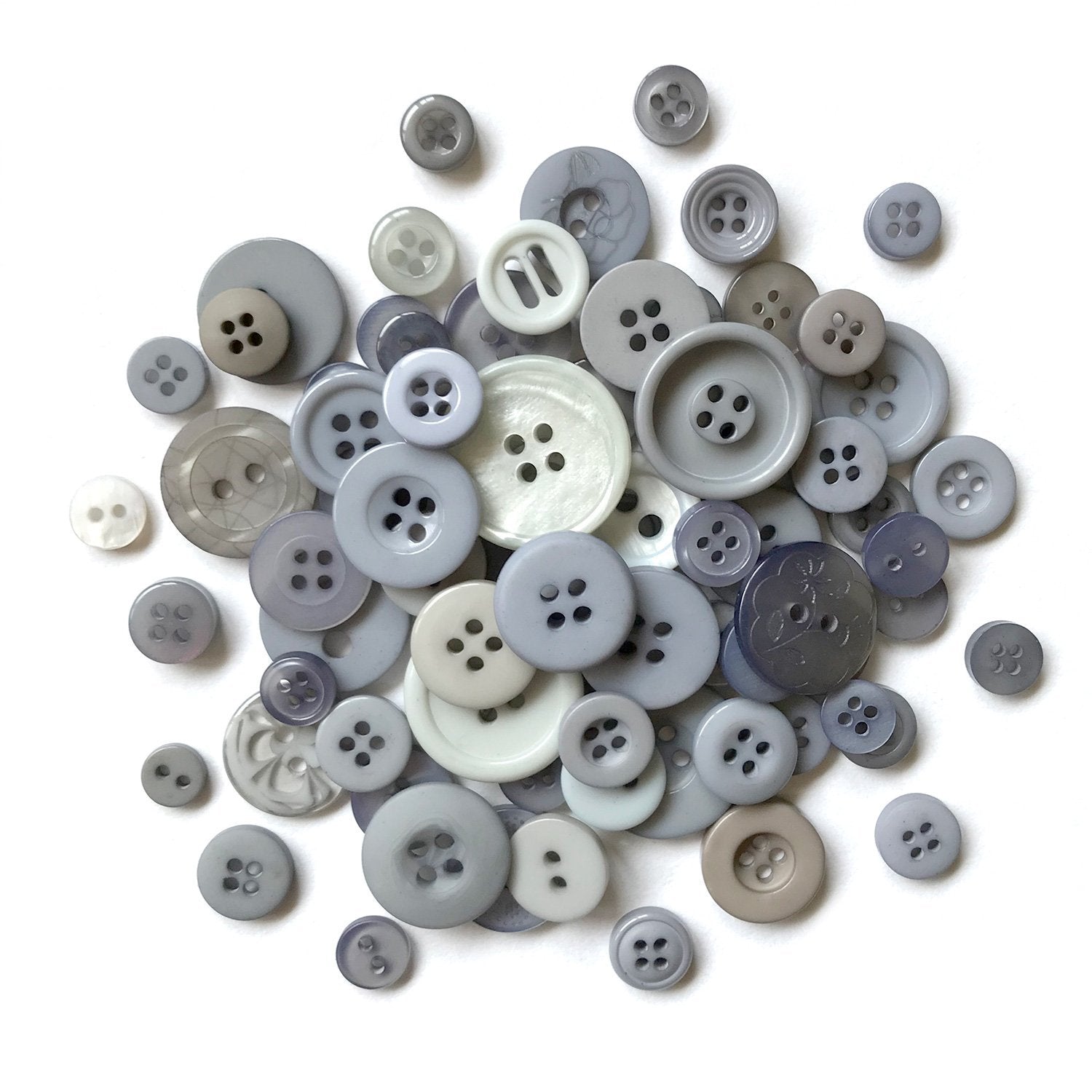 Smokey Greys-MJ111 - Buttons Galore and More