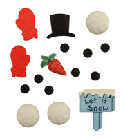 Snowman Bundle - Buttons Galore and More