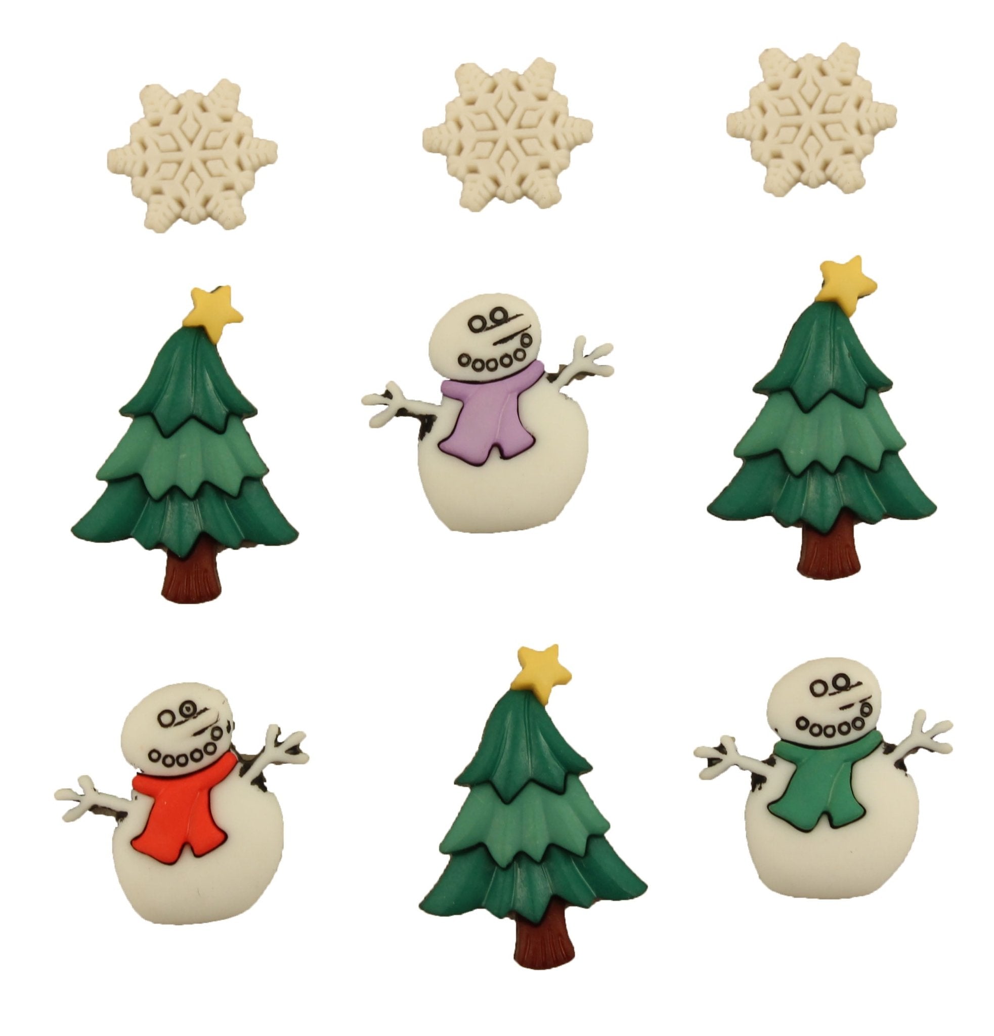 Snowman Bundle - Buttons Galore and More