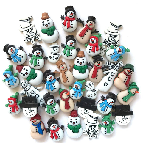Snowman Super Value Pack - Buttons Galore and More