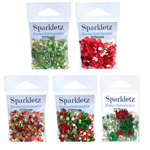 Sparkletz Bundle - Christmas - Buttons Galore and More