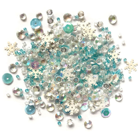 Sparkletz Bundle - Snow - Buttons Galore and More