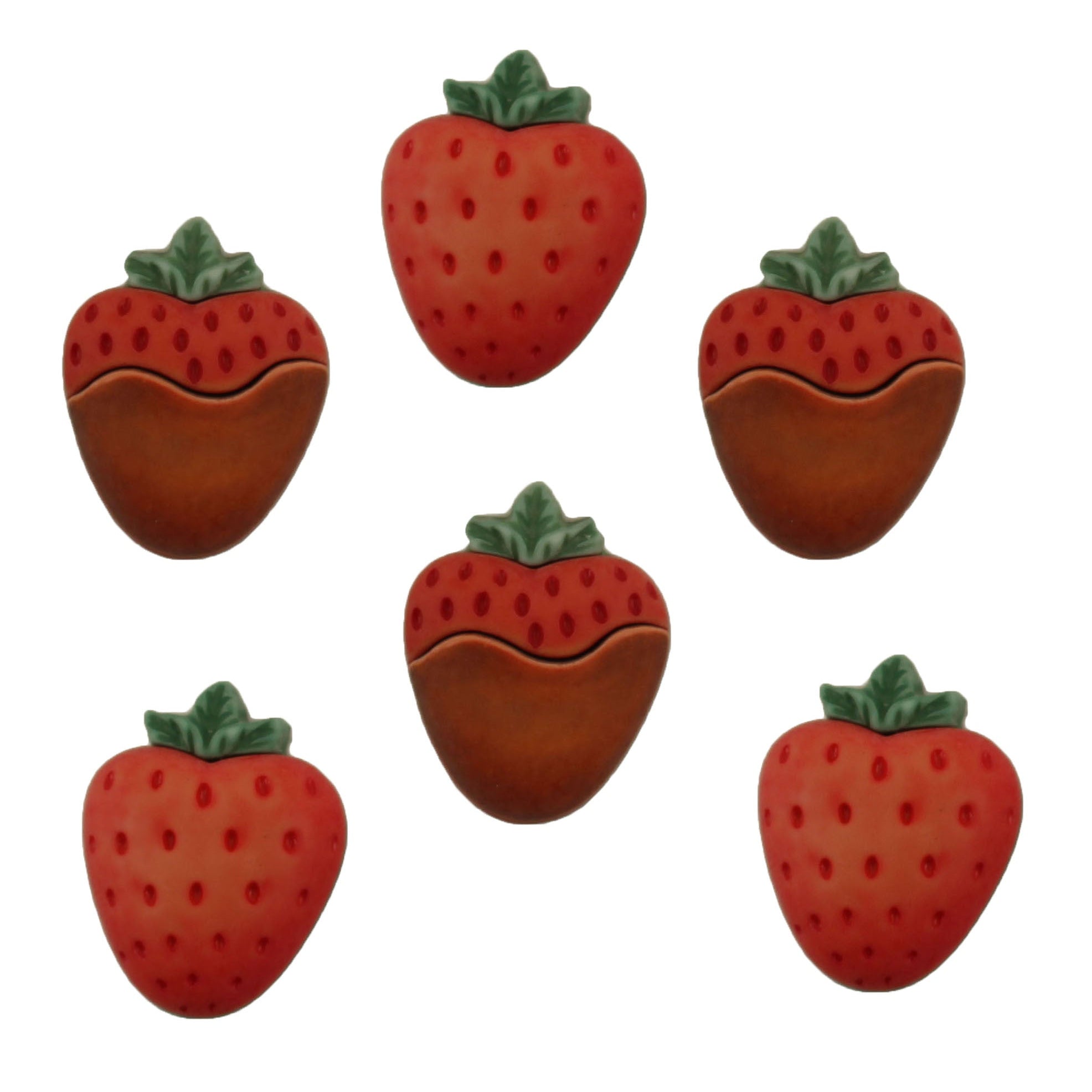 Strawberries - Buttons Galore and More