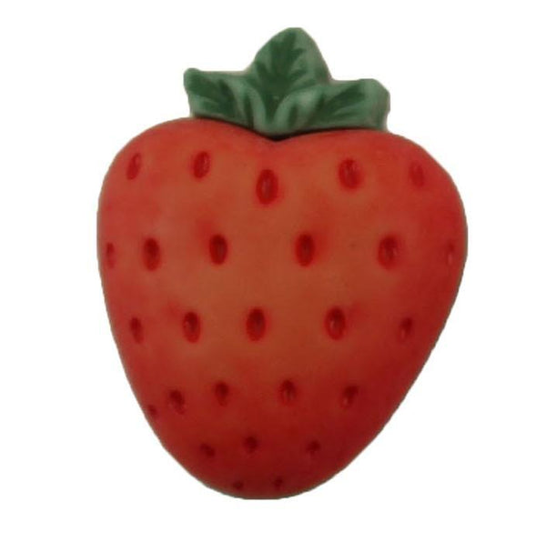 Strawberry 3D Bulk Buttons - 2