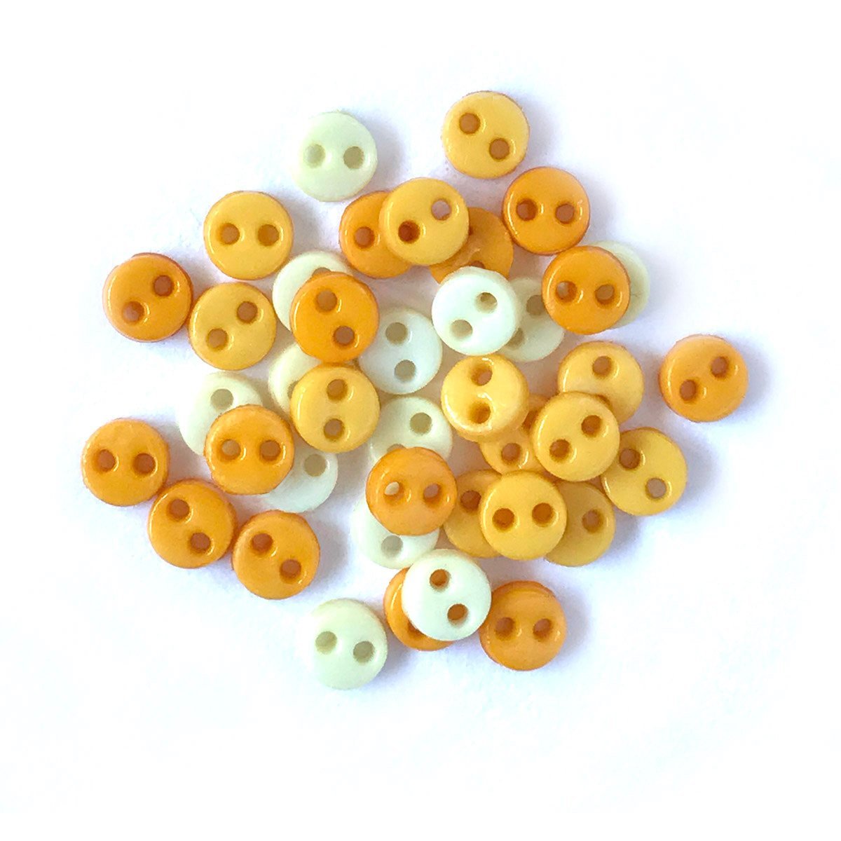 50 Pcs 4 mm Doll Buttons - Micro Buttons - Miniature Tiny Buttons