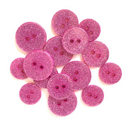 Sweet 16 Glitter Buttons - SUS104 - Buttons Galore and More