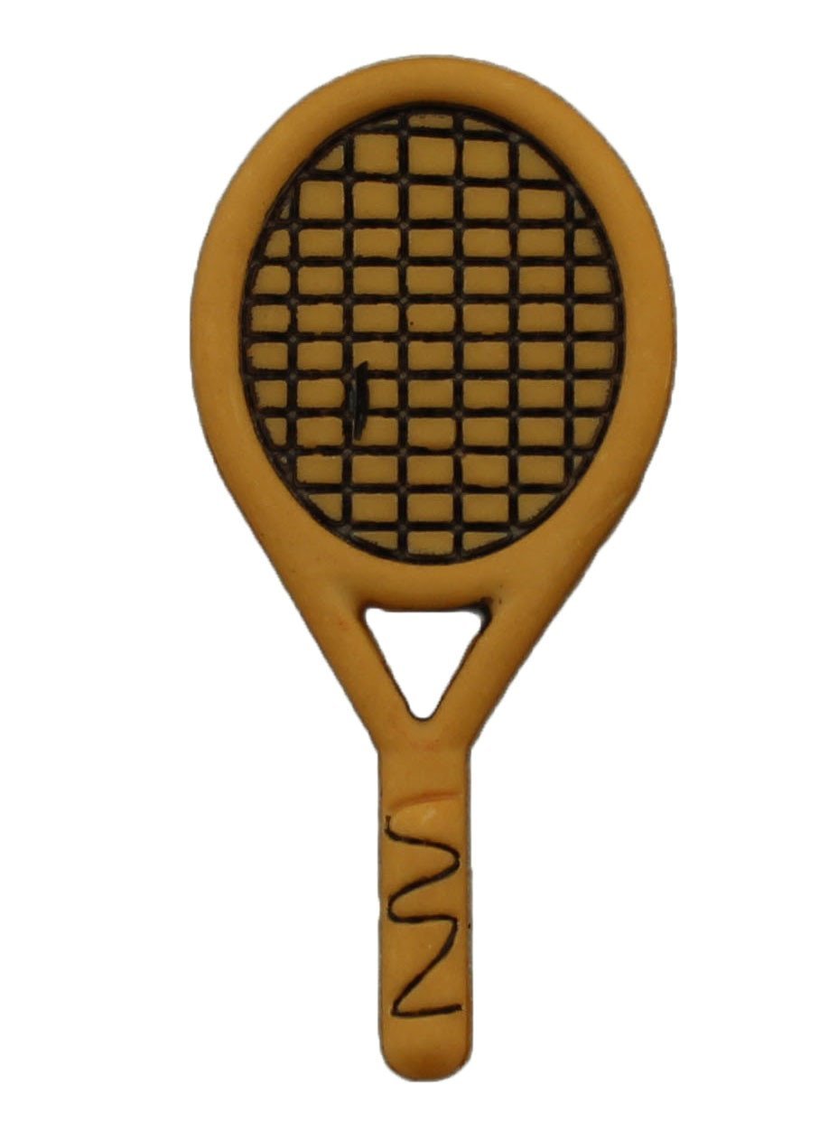 Tennis Racket - B894 - Buttons Galore and More