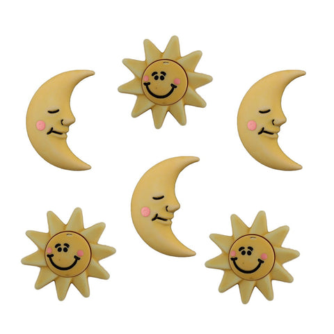 The Sun & Moon-BZ104 - Buttons Galore and More