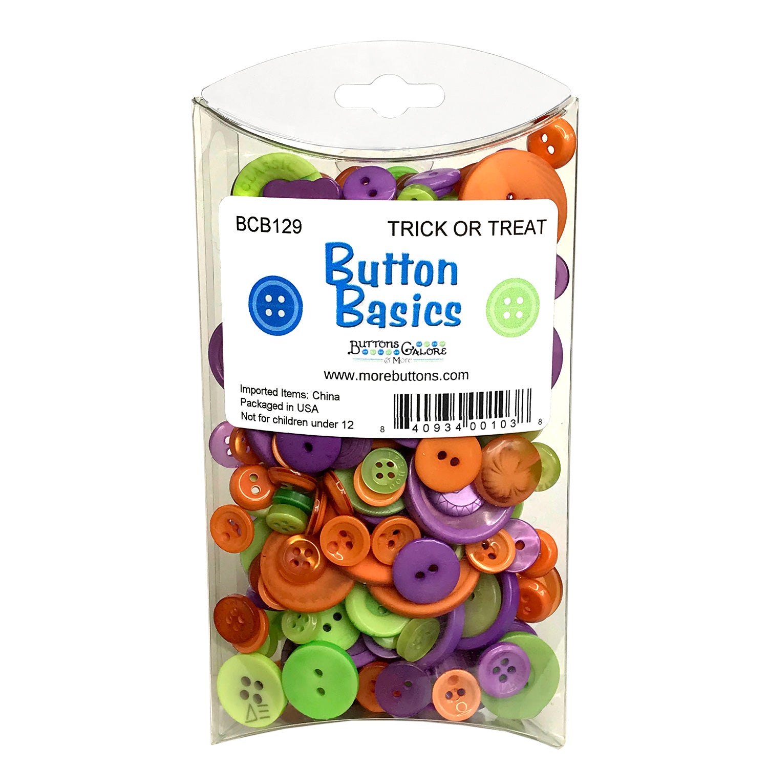 Bright colored Buttons for Crafts Sewing Scrapbooks and Quilts. Assorted  sizes including small bright colored buttons