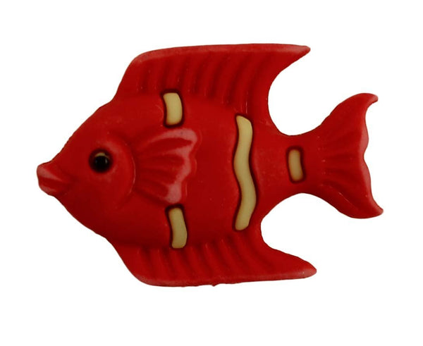 Tropical Fish 3D Bulk Buttons - 5