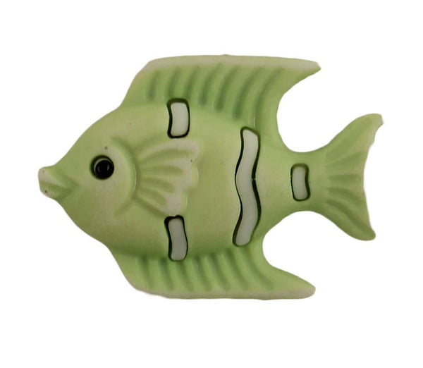 Tropical Fish 3D Bulk Buttons - 4