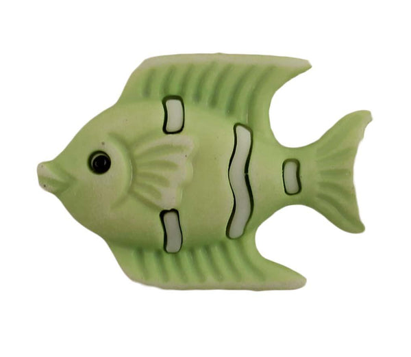 Tropical Fish 3D Bulk Buttons - 8