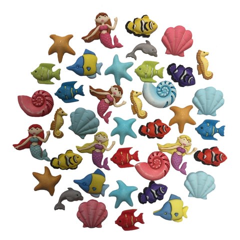 Under The Sea Button Assortment - Buttons Galore and More