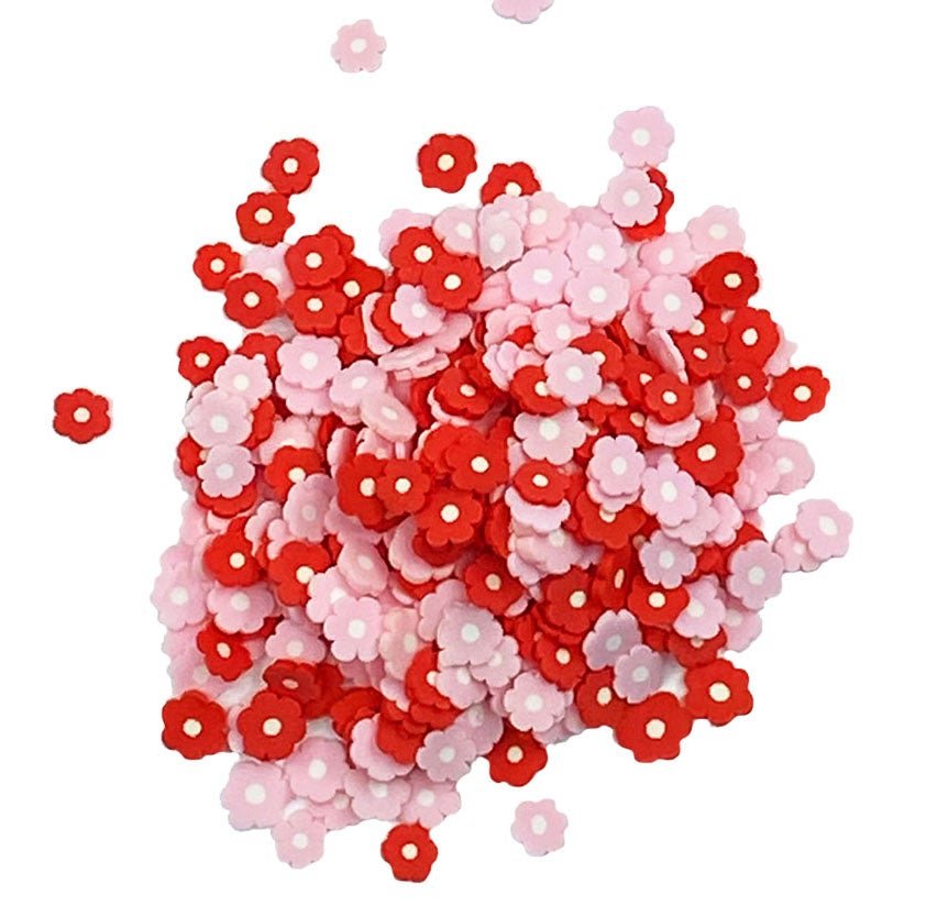 Valentine Flowers - Buttons Galore and More