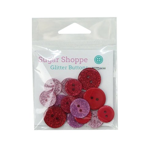 Valentine Glitter - Buttons Galore and More