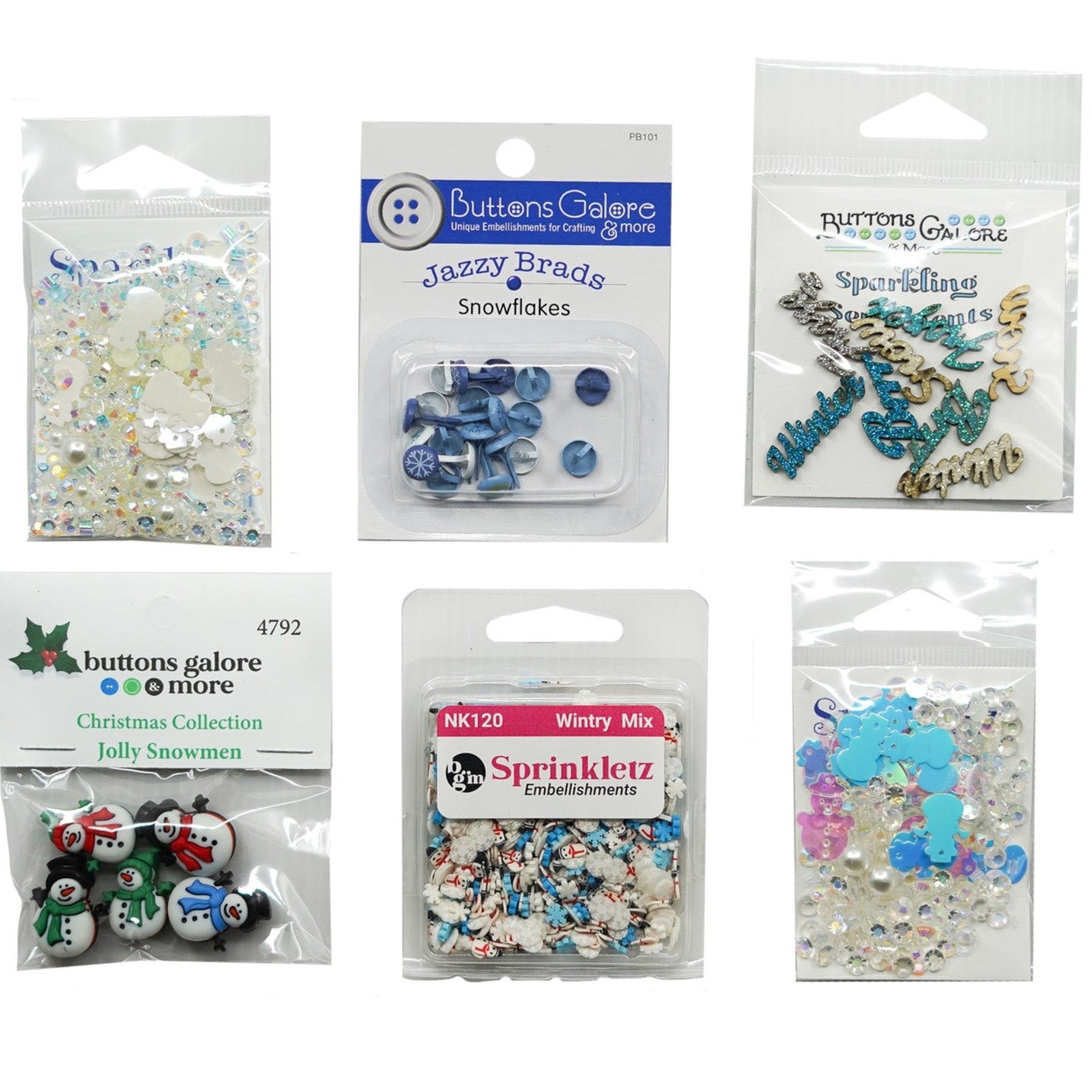 Winter Bundle 1 - Buttons Galore and More
